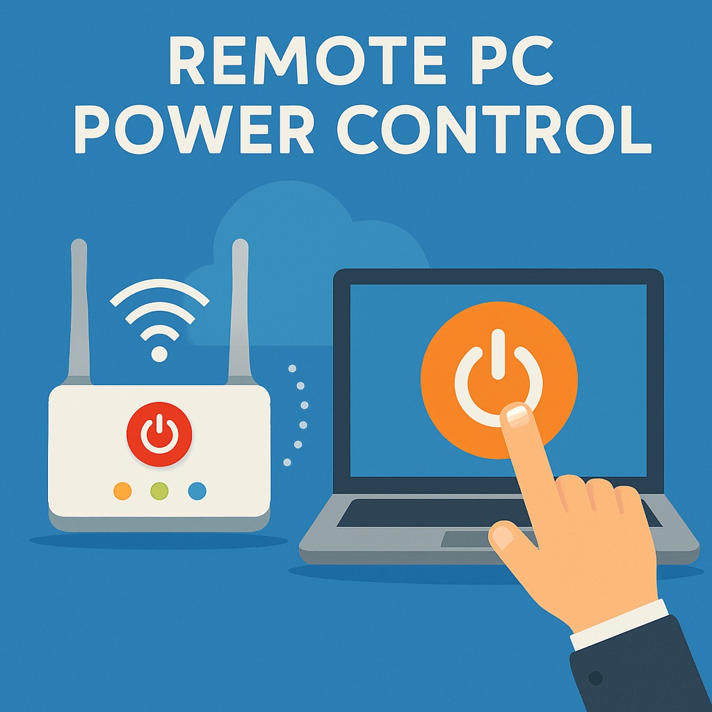 روشن کردن کامپیوتر از راه دور با Wake-on-LAN (WoL)